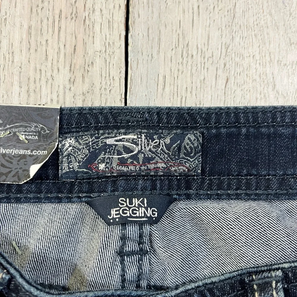Silver Jeans Suki Jegging Mid Rise Size 28x31 NWT - Picture 8 of 16